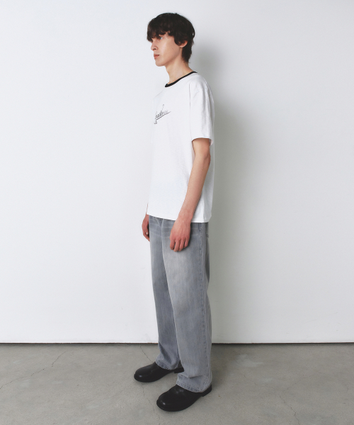 INSILENCE(インサイロンス)の「リンガーロゴTシャツホワイト(Tシャツ/カットソー・レディース・その他・MEDIUM/LARGE)」の3枚目の写真