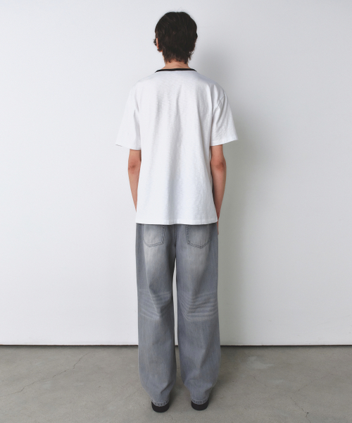 INSILENCE(インサイロンス)の「リンガーロゴTシャツホワイト(Tシャツ/カットソー・レディース・その他・MEDIUM/LARGE)」の4枚目の写真