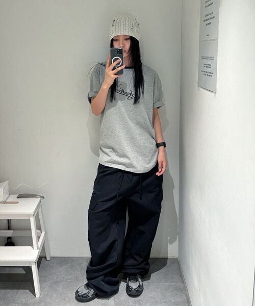 INSILENCE(インサイロンス)の「リンガーロゴTシャツホワイト(Tシャツ/カットソー・レディース・その他・MEDIUM/LARGE)」の7枚目の写真