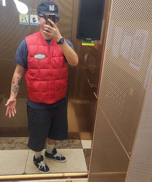 MUSINSA STANDARD（ムシンサスタンダード）の「バックサテンバermudaパンツ[ダークグレー]（その他パンツ・メンズ・その他・29/30/31/33/26/27/28/40/38/42/36/34/32）」の6枚目の写真
