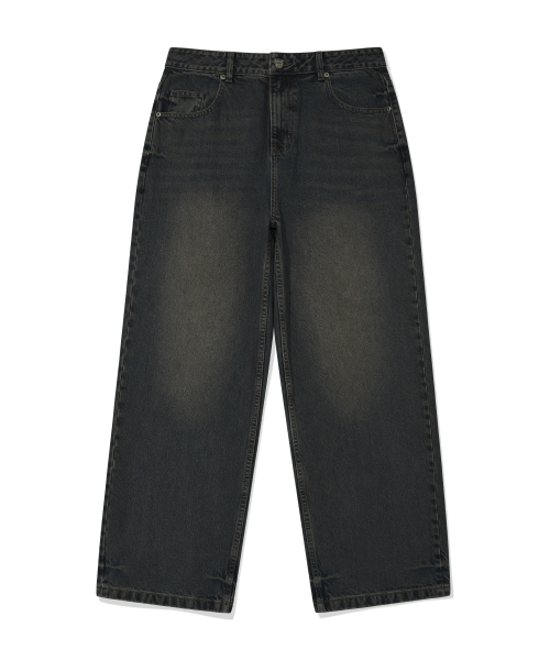 Wacky WiLLy(ワッキーウィリー)の「ベーシックワイドデニムパンツインディゴ(デニムパンツ・レディース・その他・SMALL/MEDIUM/LARGE/X-LARGE)」の2枚目の写真