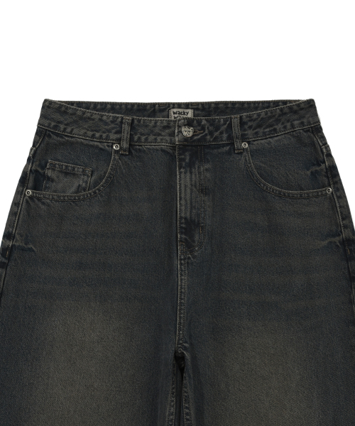 Wacky WiLLy(ワッキーウィリー)の「ベーシックワイドデニムパンツインディゴ(デニムパンツ・レディース・その他・SMALL/MEDIUM/LARGE/X-LARGE)」の4枚目の写真
