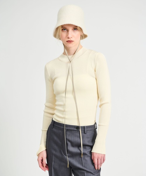 ESTNATION（エストネーション）の「ENTWURFEIN / BARA HAT（ハット・レディース・アイボリー・FREE）」の2枚目の写真