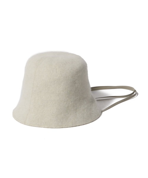 ESTNATION（エストネーション）の「ENTWURFEIN / BARA HAT（ハット・レディース・アイボリー・FREE）」の4枚目の写真