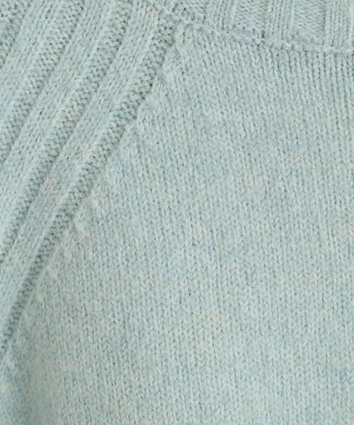 THE SHOP TK (ザ ショップ ティーケー )の「ふんわり柔らかきれい色 ウール混ハイネックニット(ニット/セーター・レディース・アイボリー/グリーン系/イエロー系その他/ピンク系・12/13)」の12枚目の写真