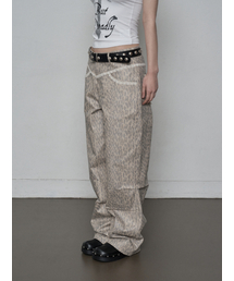 LEOPARD LACE PANTS / WHITE（その他パンツ）｜SETUP-EXE