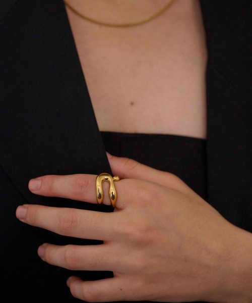 CENE（セネ）の「【CENE】セネ/ロンドオーブリング（リング・レディース・ゴールド/シルバー・#9/#11/#13）」の5枚目の写真