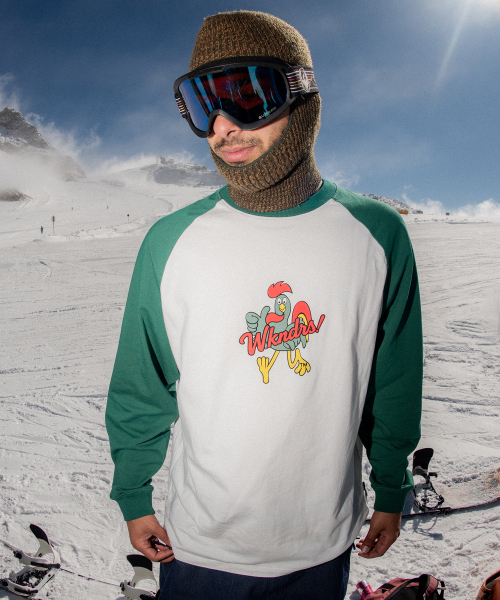 WKNDRS(ウィーキャンドース)の「KELLOGGS RAGLAN LS TEE (GREEN)(Tシャツ/カットソー・レディース・その他・MEDIUM/LARGE/X-LARGE)」の7枚目の写真