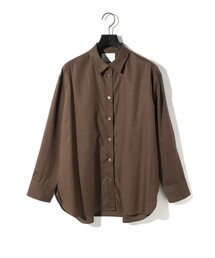 MIDIUMISOLID for Ladies ベーシックバックギャザーシャツ