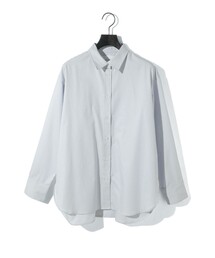 MIDIUMISOLID for Ladies ベーシックバックギャザーシャツ