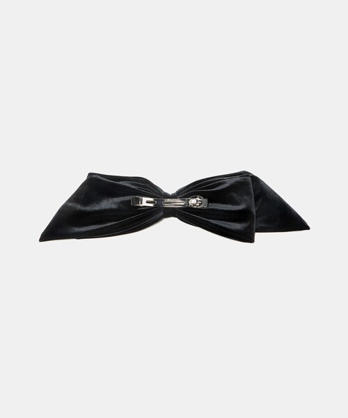 UNITED ARROWS（ユナイテッドアローズ）の「VVN リボン バレッタ（バレッタ/ヘアクリップ・レディース・ブラック・FREE）」の2枚目の写真