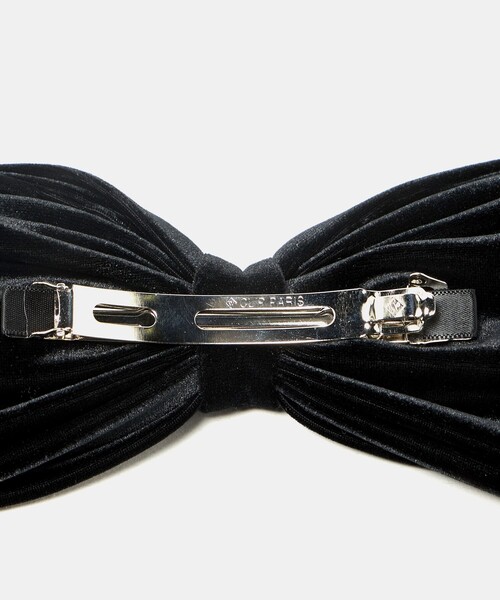 UNITED ARROWS（ユナイテッドアローズ）の「VVN リボン バレッタ（バレッタ/ヘアクリップ・レディース・ブラック・FREE）」の7枚目の写真