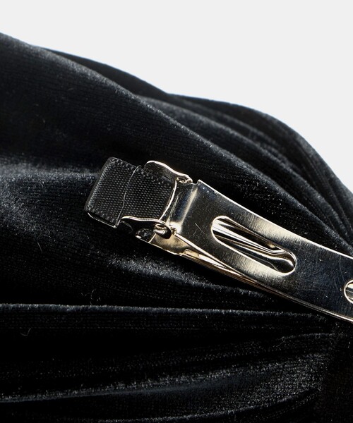 UNITED ARROWS（ユナイテッドアローズ）の「VVN リボン バレッタ（バレッタ/ヘアクリップ・レディース・ブラック・FREE）」の8枚目の写真