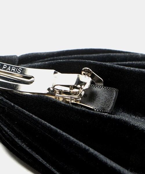 UNITED ARROWS（ユナイテッドアローズ）の「VVN リボン バレッタ（バレッタ/ヘアクリップ・レディース・ブラック・FREE）」の9枚目の写真