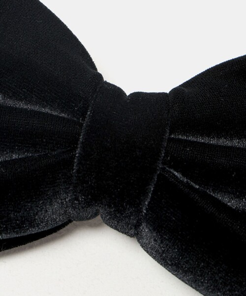 UNITED ARROWS（ユナイテッドアローズ）の「VVN リボン バレッタ（バレッタ/ヘアクリップ・レディース・ブラック・FREE）」の10枚目の写真