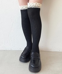 apres jour | 【apres jour×ARIAZ】フリルロングソックス(ソックス/靴下)