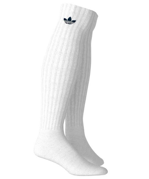 adidas（アディダス）の「adidas RIB SOCKS 1P / アディダス リブ ソックス 1P（ソックス/靴下・レディース・ホワイト・S/kids-XXL/M/L）」の3枚目の写真