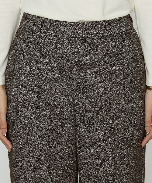 セール】ツイード柄リバージャージー パンツ（その他パンツ）｜COMME