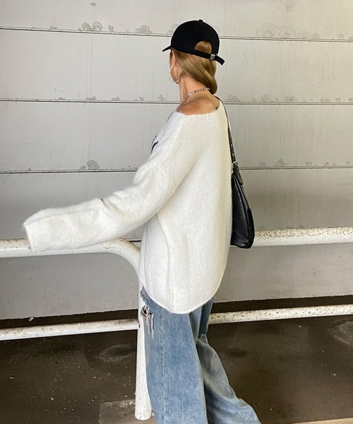 セール】ロゴニットトップス（ニット/セーター）｜non-hedge