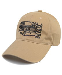 WICK（ウィック）の「OLD CAR WASHING BALL CAP-BEIGE（キャップ）」