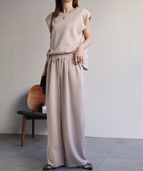 uncrave 2021 セットアップ ノースリーブ popup限定カラー セール】ノースリーブセットアップ（セットアップ）｜sakishimatokyo