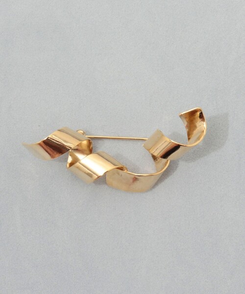 NOLLEY’S（ノーリーズ）の「【grace grace/グラスグラス】スクリューブローチ（ブローチ/コサージュ・レディース・ゴールド/シルバー・FREE）」の2枚目の写真