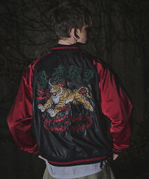 NOT4NERD メンズジャケット NOT4NERD｜ノットフォーナード（メンズ）のスカジャン（ブランドロゴ