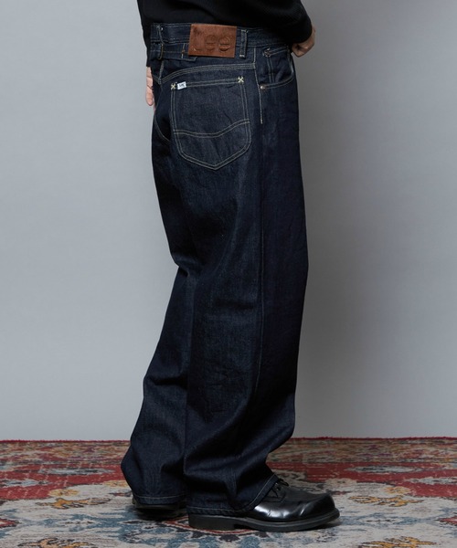 Lee(リー)の「Lee/リー【101 101周年記念特別モデル】ANNIVERSARY 101 COWBOY PANTS デニムパンツ セットアップ可(デニムパンツ・メンズ・インディゴブルー・X-LARGE/LARGE/MEDIUM/SMALL)」の4枚目の写真