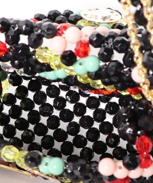 ESTNATION（エストネーション）の「TOOS / ビーズミニバッグ《ESTNATION EXCLUSIVE》（ショルダーバッグ・レディース・ブラック・FREE）」の5枚目の写真