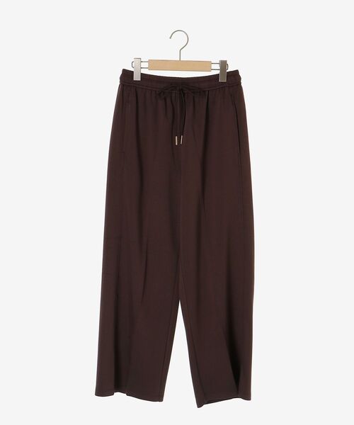 le.coeur blanc（ルクールブラン）の「ジャージーイージーワイドパンツ（その他パンツ・レディース・ブラウン/ブラック/グレー・38）」の4枚目の写真