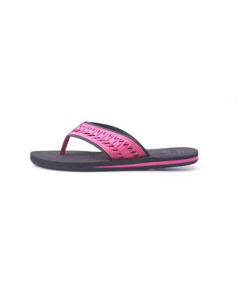 Chubasco(チュバスコ)の「PLAYA FLIP-FLOP BLACK/PINK(サンダル・レディース・その他・22cm/25cm/26cm/27cm)」の1枚目の写真