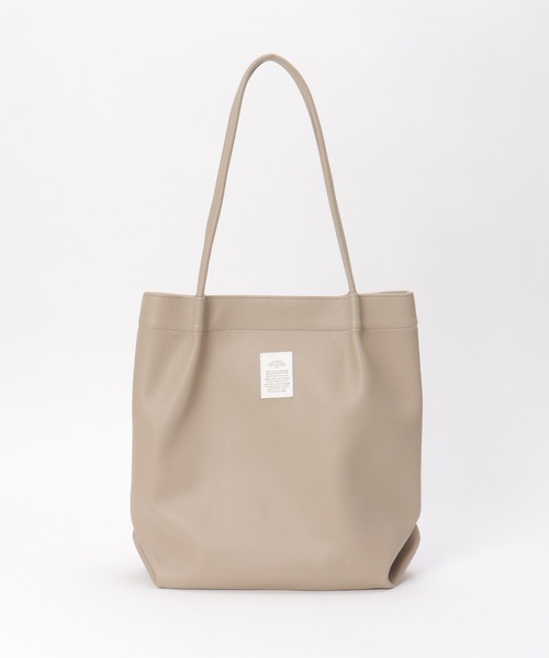 ikka(イッカ)の「GOKU楽PUトートバッグ(トートバッグ・レディース・オレンジ/ブルー系その他/ベージュ/ホワイト/グリーン/ブラック・FREE)」の1枚目の写真