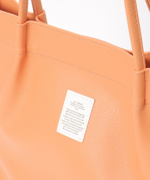 ikka(イッカ)の「GOKU楽PUトートバッグ(トートバッグ・レディース・オレンジ/ブルー系その他/ベージュ/ホワイト/グリーン/ブラック・FREE)」の13枚目の写真