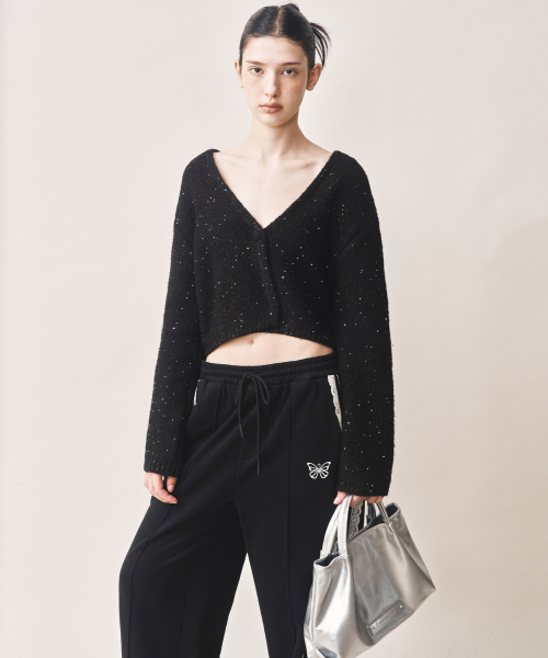 NICK&NICOLE（ニックアンドニコール）の「CRYSTAL FAUX LEATHER TOTE BAG_SILVER（ショルダーバッグ・レディース・その他・FREE）」の11枚目の写真