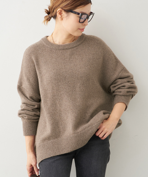 Deuxieme Classe（ドゥーズィエムクラス）の「* 追加 Cashmere ベーシック ニット（ニット/セーター・レディース・ベージュ/タン・FREE）」の5枚目の写真