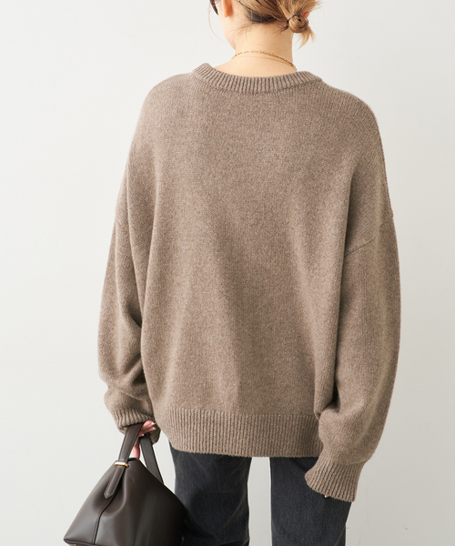 Deuxieme Classe（ドゥーズィエムクラス）の「* 追加 Cashmere ベーシック ニット（ニット/セーター・レディース・ベージュ/タン・FREE）」の9枚目の写真