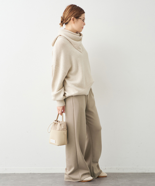 Deuxieme Classe（ドゥーズィエムクラス）の「* 追加 Cashmere ベーシック ニット（ニット/セーター・レディース・ベージュ/タン・FREE）」の16枚目の写真