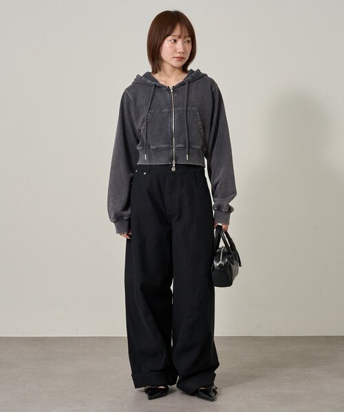 mline（エムライン）の「[mline]ロールアップ カーゴパンツ（その他パンツ・レディース・ブラック/グレー・1/2）」の21枚目の写真