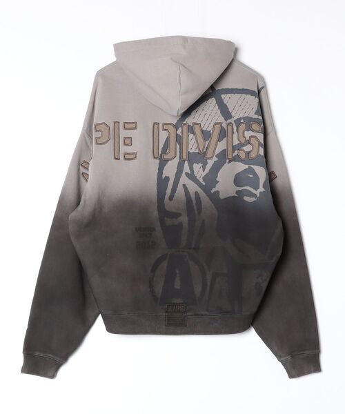 AAPE BY A BATHING APE（エーエイプバイアベイシングエイプ）の「AAPE PULLOVER HOODIE（パーカー・メンズ・ベージュ系その他/ライトブラック・SMALL/LARGE/X-LARGE/MEDIUM）」の3枚目の写真