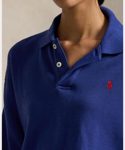 ロゴ フリース ポロカラー プルオーバーPolo Ralph Lauren ポロカラー フリース プルオーバー（その他トップス）｜POLO RALPH