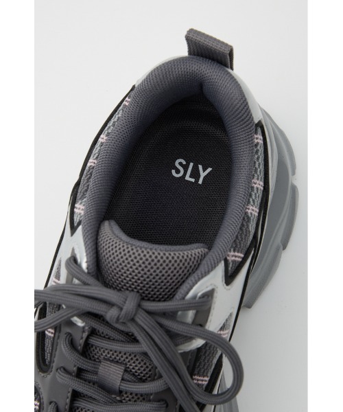 SLY（スライ）の「【2026SS新作】AIR CORE KNIT SNEAKER エアー コア ニット スニーカー 冬服 春服（スニーカー・レディース・ブラック/グレー系その他2・LARGE/MEDIUM/SMALL）」の13枚目の写真