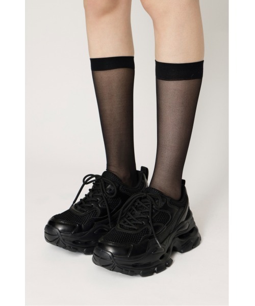 SLY（スライ）の「【2026SS新作】AIR CORE KNIT SNEAKER エアー コア ニット スニーカー 冬服 春服（スニーカー・レディース・ブラック/グレー系その他2・LARGE/MEDIUM/SMALL）」の17枚目の写真