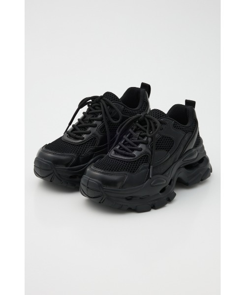 SLY（スライ）の「【2026SS新作】AIR CORE KNIT SNEAKER エアー コア ニット スニーカー 冬服 春服（スニーカー・レディース・ブラック/グレー系その他2・LARGE/MEDIUM/SMALL）」の19枚目の写真