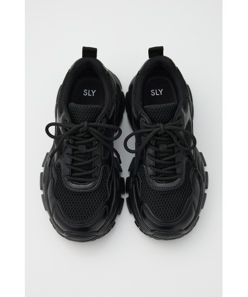 SLY（スライ）の「【2026SS新作】AIR CORE KNIT SNEAKER エアー コア ニット スニーカー 冬服 春服（スニーカー・レディース・ブラック/グレー系その他2・LARGE/MEDIUM/SMALL）」の20枚目の写真