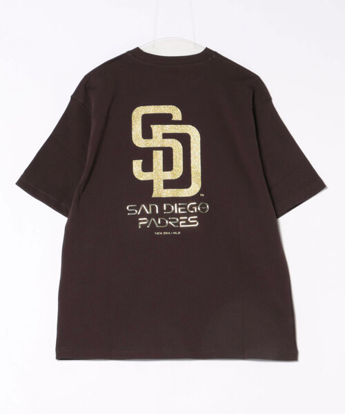 NEW ERA（ニューエラ）の「ニューエラ 半袖Tシャツ オーバーサイズ 空山基コラボMLB（Tシャツ/カットソー・メンズ・ホワイト/ブラウン・L/M/S/XXL/XL）」の7枚目の写真