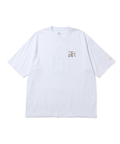 NEW ERA（ニューエラ）の「ニューエラ 半袖Tシャツ オーバーサイズ 空山基コラボMLB（Tシャツ/カットソー・メンズ・ホワイト/ブラウン・L/M/S/XXL/XL）」の2枚目の写真