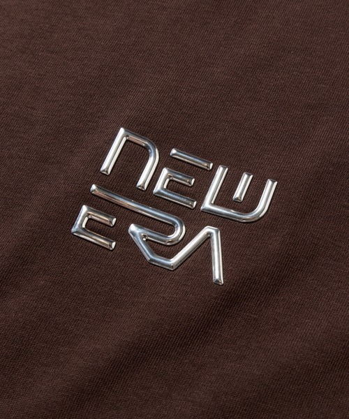 NEW ERA（ニューエラ）の「ニューエラ 半袖Tシャツ オーバーサイズ 空山基コラボMLB（Tシャツ/カットソー・メンズ・ホワイト/ブラウン・L/M/S/XXL/XL）」の4枚目の写真