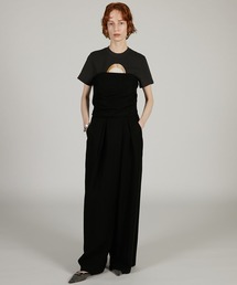 PRANK PROJECT | バックドレープ2WAYオールインワン / Back Drape 2WAY All-in-One(パンツドレス)