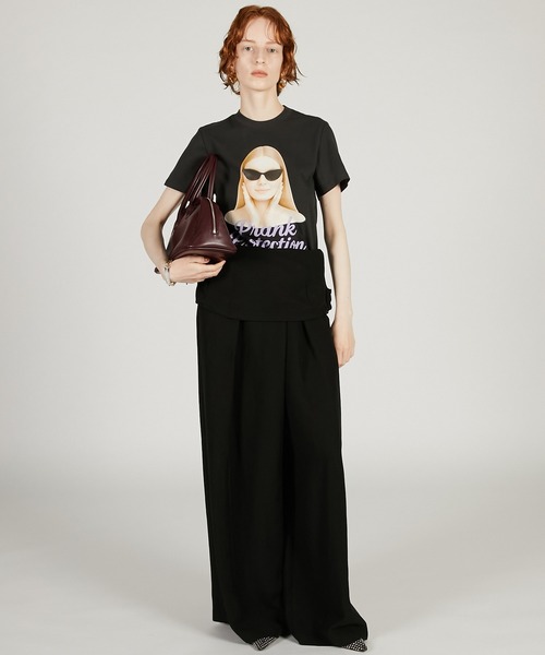 PRANK PROJECT（プランクプロジェクト）の「バックドレープ2WAYオールインワン / Back Drape 2WAY All-in-One（パンツドレス・レディース・ブラック/カーキ・36/38）」の4枚目の写真