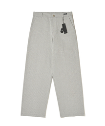 FIELDMANUAL（フィールドマニュアル）の「STRIPE WIDE DENIM PANTS LIGHT GRAY（スラックス）」
